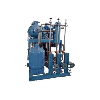 Industrial Air-Cooled Screw Compressor Unit New Condition Condensing Unit Automatic Features Core being Motor Refrigerat