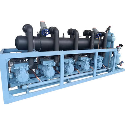 Refcomp Paralleled Industrial Refrigeration Unit High Strength Easy Installation