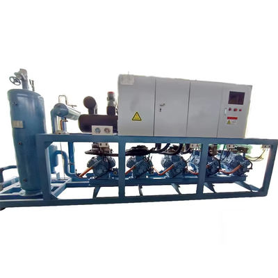 Refcomp Paralleled Industrial Refrigeration Unit High Strength Easy Installation