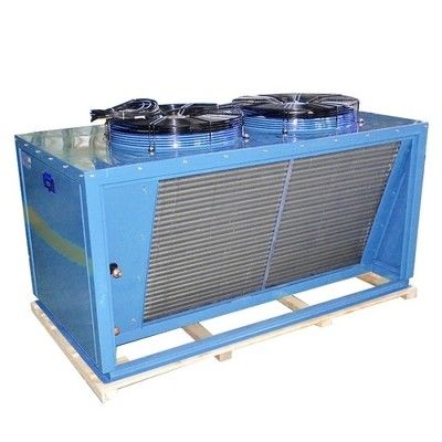 V Type Roof Blowing Air Cooled Condenser Automatic Control High Power Energy Saving