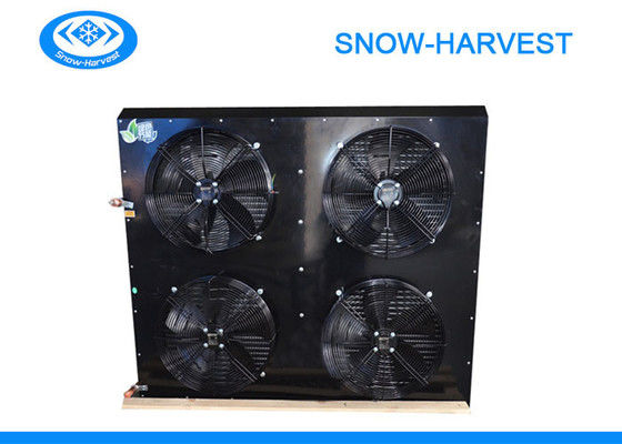Side blown Cold Room Air Cooled Condenser with fan Corrosion Resistant Surface Freezer Condenser
