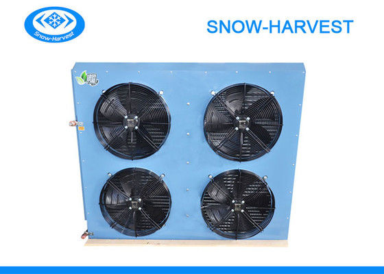 Side blown Cold Room Air Cooled Condenser with fan Corrosion Resistant Surface Freezer Condenser