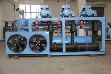 Blue Durable Industrial Refrigeration Unit Adopt R22 / R507 Refrigerant
