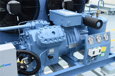 Refcomp Blue Open Type air cooling Semi Hermetic Condensing Unit High Efficiency Loudness And Stability