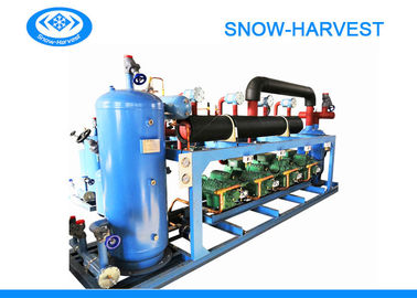 Screw Type Industrial Refrigeration Unit Large Cooling Capacity Long Work Life