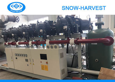 PLC Programmable Refrigeration Compressor Unit With  R22 / R507 Refrigerant