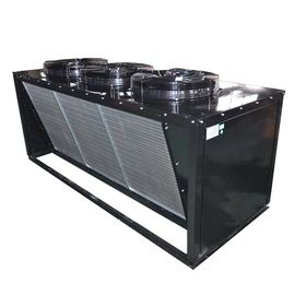 Electric Defrost Air Cooled Chiller Condenser High Strength Safety Operation