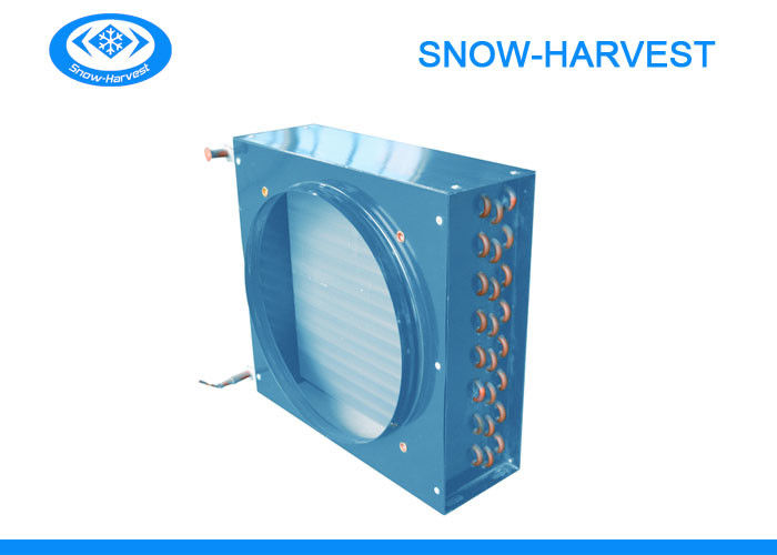 Fin Type Air Cooled Condenser High Strength Low Noise With Galvanized Sheet