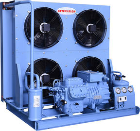 Blue Semi Hermetic Condensing Unit High Efficiency Loudness And Stability