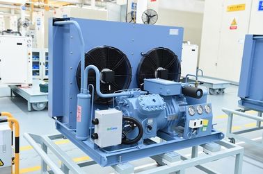 Open Type Refrigeration Condensing Unit With High And Low Pressure Controller