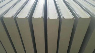 PU Sandwich Cold Room Roof Panels Waterproof High Intensity Fresh Keeping
